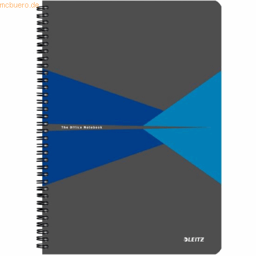 4002432112647 - Office Collegeblock A4 liniert spiralgebunden mit Karton Einband Blau 4002432112647 - Office Collegeblock A4 liniert spiralgebunden mit Karton Einband Blau