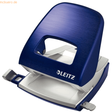 Leitz Bürolocher Nexxt Style Metall 30 Blatt titan blau