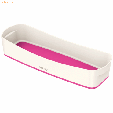 4002432116591 - Aufbewahrungsbox MyBox 5258-10-23 06 Liter außen 307x105x55mm Kunststoff weiß pink 4002432116591 Leitz