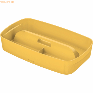 4002432128181 - MyBox Cosy Organiser Klein mit Griff Aufbewahrungsbox Warmes Gelb