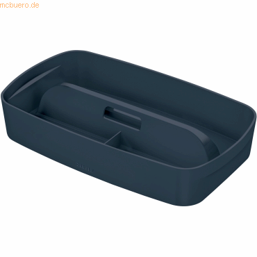 4002432128204 - MyBox Cosy Organiser Klein mit Griff Aufbewahrungsbox Samtgrau 4002432128204 - MyBox Cosy Organiser Klein mit Griff Aufbewahrungsbox Samtgrau