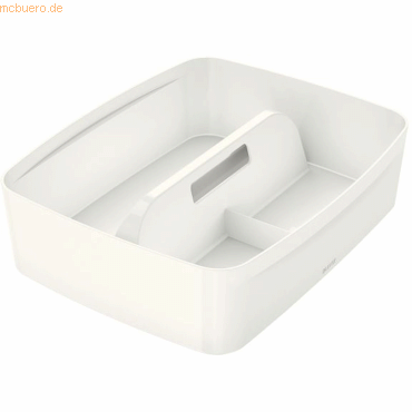 4 x Esselte Einsatz MyBox groß mit Griff ABS weiß
