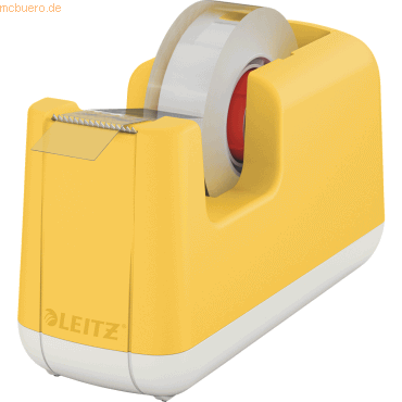 Leitz Klebeband-Tischabroller Cosy ABS-Kunststoff gelb