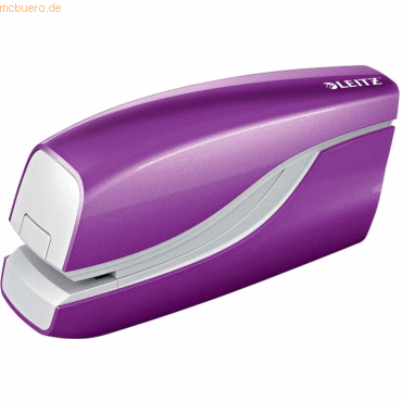 Leitz Heftgerät Wow elektrisch 10 Blatt violett