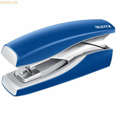 Leitz Heftgerät NeXXt Softpress Metall 30 Blatt blau