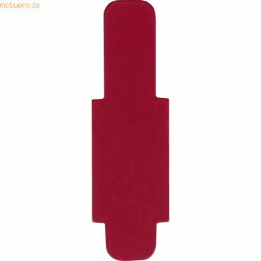 Leitz Stecksignale 12x40mm VE=50 Stück rot