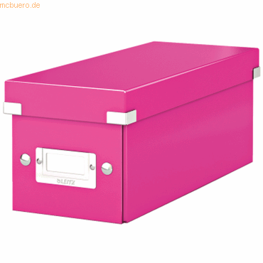 Leitz Ablagebox Click & Store CD pink