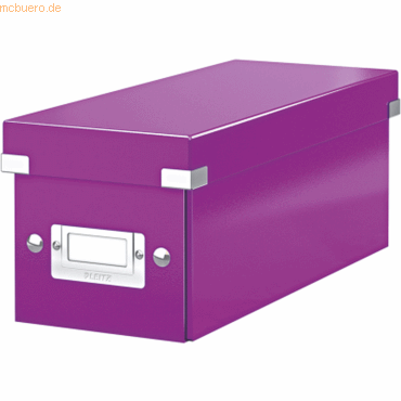 Leitz Ablagebox Click & Store CD violett