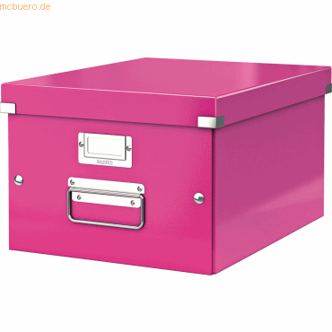 Leitz Ablagebox Click & Store A4 pink