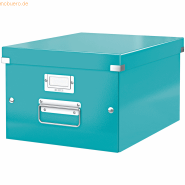 Leitz Ablagebox Click & Store A4 eisblau