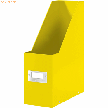 Leitz Archiv-Stehsammler Click & Store Wow A4 Graukarton gelb