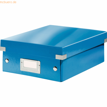 Leitz Organisationsbox Click & Store klein blau