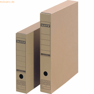 4002432312412 - Archivbox 6085-00-00 A3 braun Wellpappe (RC) kaschiert 4002432312412 Leitz