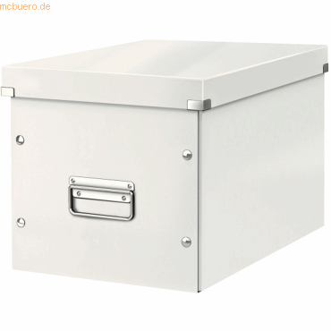 Leitz Archivbox Click &amp; Store Cube L Hartpappe weiß