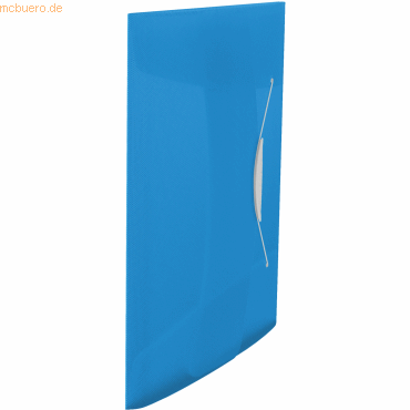 4049793028620 - Vivida - 3-flap folder - for A4 - capacity 150 sheets - transparent vivid blue 4049793028620 - Vivida - 3-flap folder - for A4 - capacity 150 sheets - transparent vivid blue