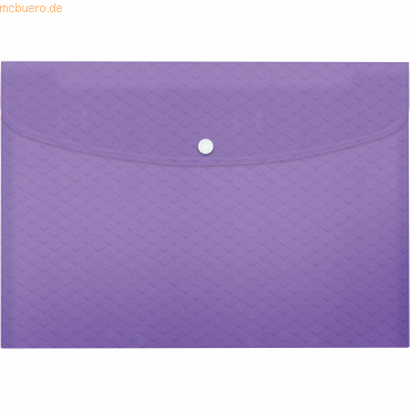 4049793076133 - 6 x Sammeltasche ColourBreeze A4 PP 3 Stück lavendel