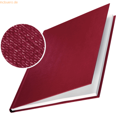 Leitz Buchbindemappe impressBind Hard Cover 7mm bordeaux VE=10 Stück