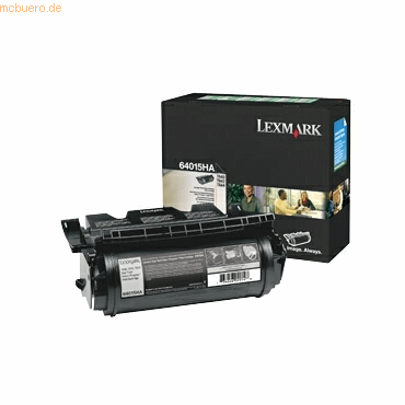 0734646035842 - Original Toner schwarz 21000 Seiten (64016HE) für T640 dn dtn n T642 n tn dtn T644 dtn tn n