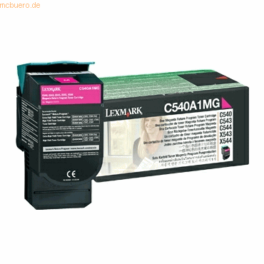 Lexmark Toner Original Lexmark C540A1MG magenta