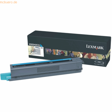 0734646254137 - Toner X925H2CG cyan 0734646254137 X925H2CG