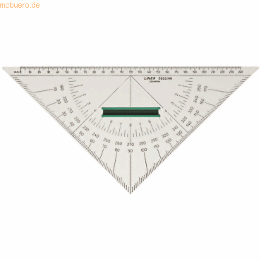 5701221280015 - Nautischer Winkelmesser 2800MH 28cm mit Griff transparent