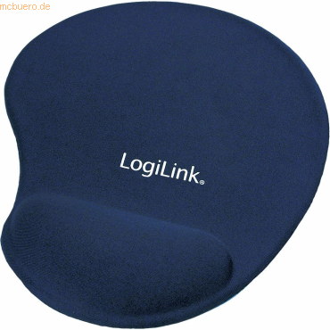 LogiLink Mauspad Gel 235x200mm blau