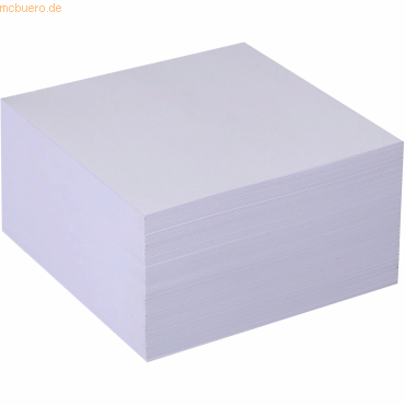 4009793690036 - 36 x Zettelkasten-Ersatzeinlage 9x9cm 500 Blatt weiß