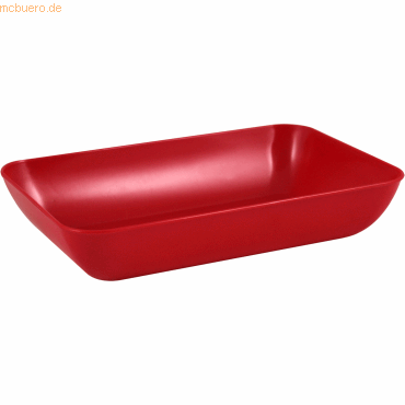 4009793829146 - 80 x Materialschale groß (23x15cm) rot