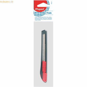 3154140922115 - 20 x Cutter Start Kunststoff 9mm grau-rot im Etui