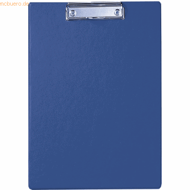 12 x Maul Schreibplatte A4 mit Folienüberzug blau