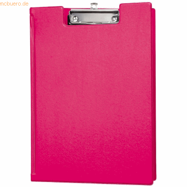 12 x Maul Schreibmappe mit Folienüberzug A4 hoch pink