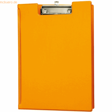 12 x Maul Schreibmappe mit Folienüberzug A4 hoch orange