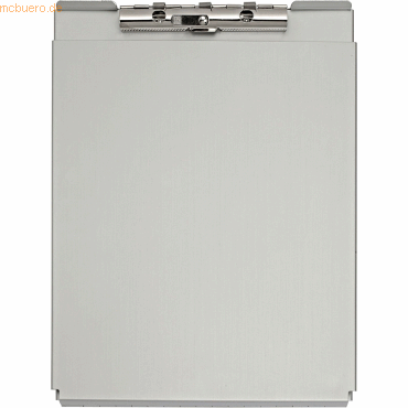 4002390069427 - MAUL Klemmbrett MAULcase mit Aufbewahrungsfach DIN A4 aus Aluminium Klemmweite 8 mm Öffnung nach oben - 1 Stück (2354808)