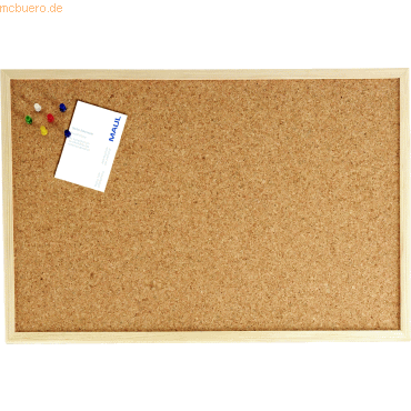 4002390009843 - Kork Pinnwand Nicht magnetisch Zum Hängen 40 (B) x 14 (T) x 30 (H) cm Holz Braun 4002390009843 - Kork Pinnwand Nicht magnetisch Zum Hängen 40 (B) x 14 (T) x 30 (H) cm Holz Braun