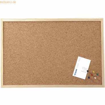 4002390009850 - Korktafel mit Holzrahmen (B)600 x (H)400 mm 4002390009850 - Korktafel mit Holzrahmen (B)600 x (H)400 mm