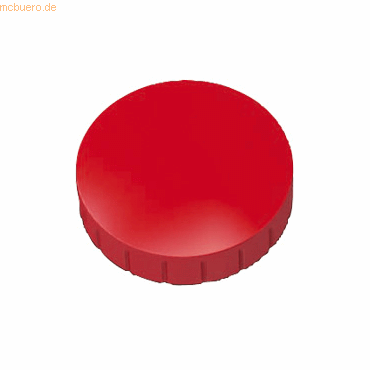 Maul Rundmagnet Solid 32 mm 0,8 kg Haftkraft 10 Stück rot
