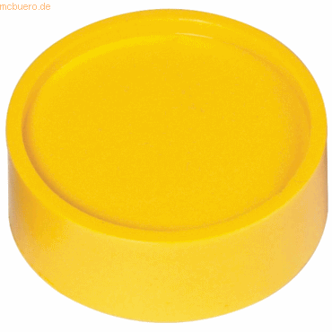 Maul Magnete 34mm VE=10 Stück gelb
