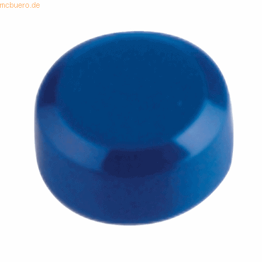 Maul Rundmagnet 15mm Durchmesser 0,17kg Haftkraft 20 Stück blau