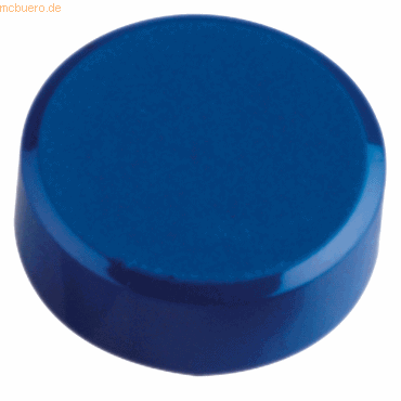 Maul Kraftmagnet 34mm Durchmesser 2kg Haftkraft 20 Stück blau