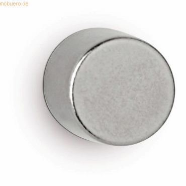 4002390083768 - Neodymium Magnet Silber 28 kg Tragfähigkeit 8 mm 10 Stück