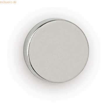 4002390083850 - Neodym-Scheibenmagnet 3x12mm 2500g hellsilber VE=10 Stück