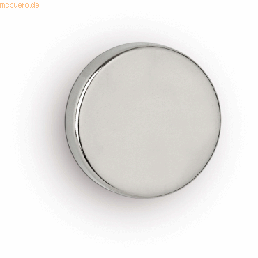 4002390083379 - Neodym-Scheibenmagnet 5x20mm 6200g hellsilber VE=4 Stück 4002390083379 - Neodym-Scheibenmagnet 5x20mm 6200g hellsilber VE=4 Stück