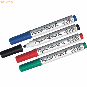 4002390024341 - MAUL Flipchart-Marker XL farbig sortiert 4 Stück 4002390024341 - MAUL Flipchart-Marker XL farbig sortiert 4 Stück