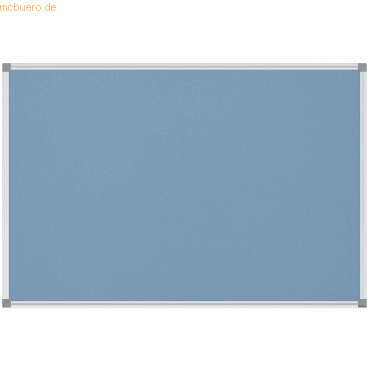 Maul Pinnboard Maulstandard Textil 90x60 cm hellblau