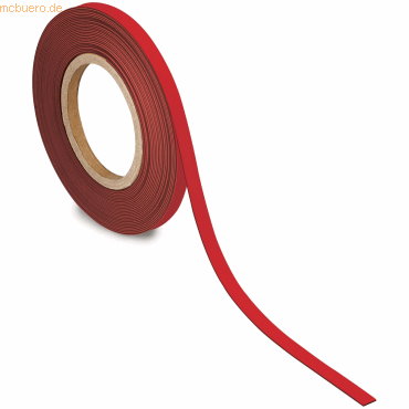 4002390082679 - FP - maul Kennzeichnungsband magnetisch 1 cm x 10m rot