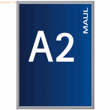 Maul Klapprahmen standard A2 63,0x45,0x1,2 cm Aluminium