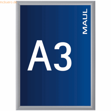 Maul Klapprahmen standard A3 45,0x33,0x1,2 cm Aluminium