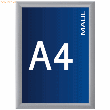 Maul Klapprahmen standard A4 33,0x24,3x1,2 cm Aluminium
