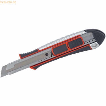 4002390076647 - Sicherheitscutter MAULtool 18 mm autom Klingenrückzug Rasterautomatik 20 mm stufenl Klingenauszug