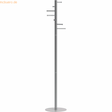 Maul Garderobenständer Maulcalima 7 Kleiderstangen 177cm hellsilber